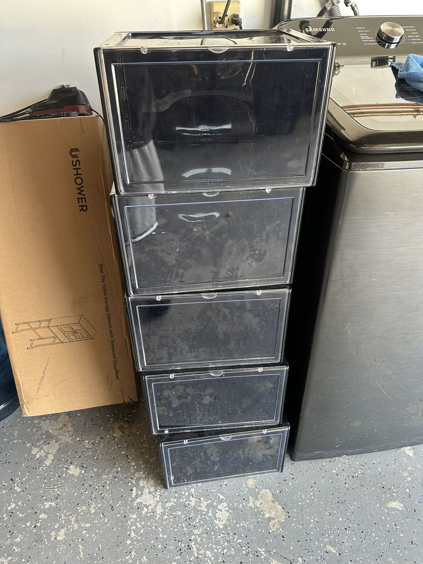 Drop Front Shoe Boxes