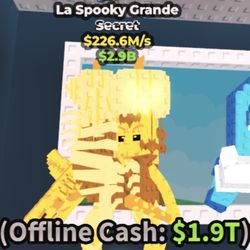La spooky Grande, Gold