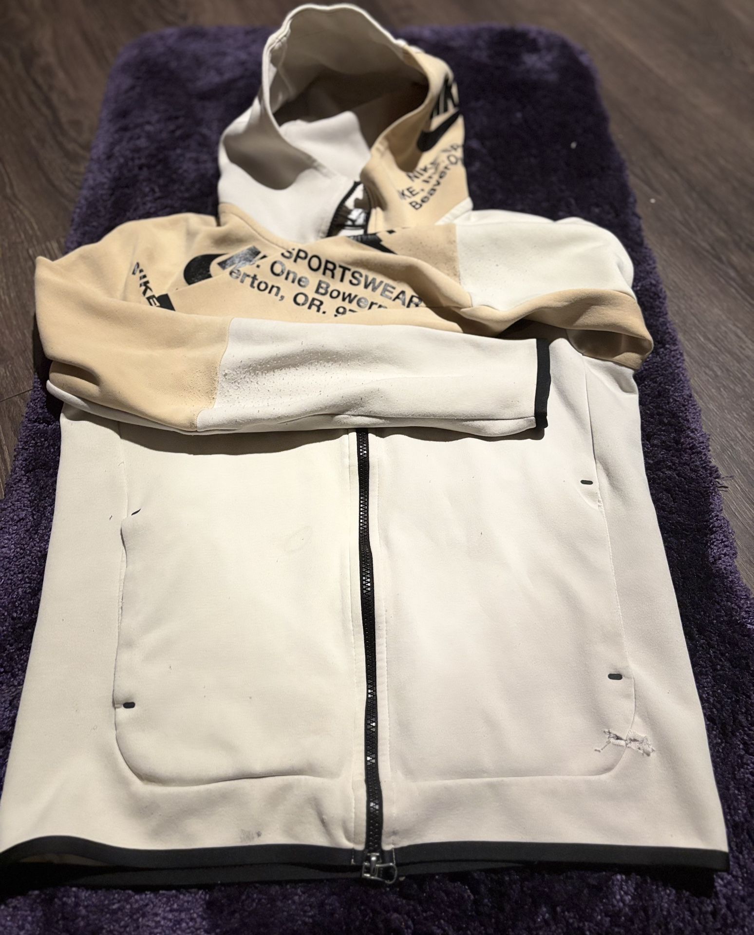 Nike Sportswear Tech Fleece Printed Full - Zip Hoodie