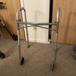 Walker With Skis