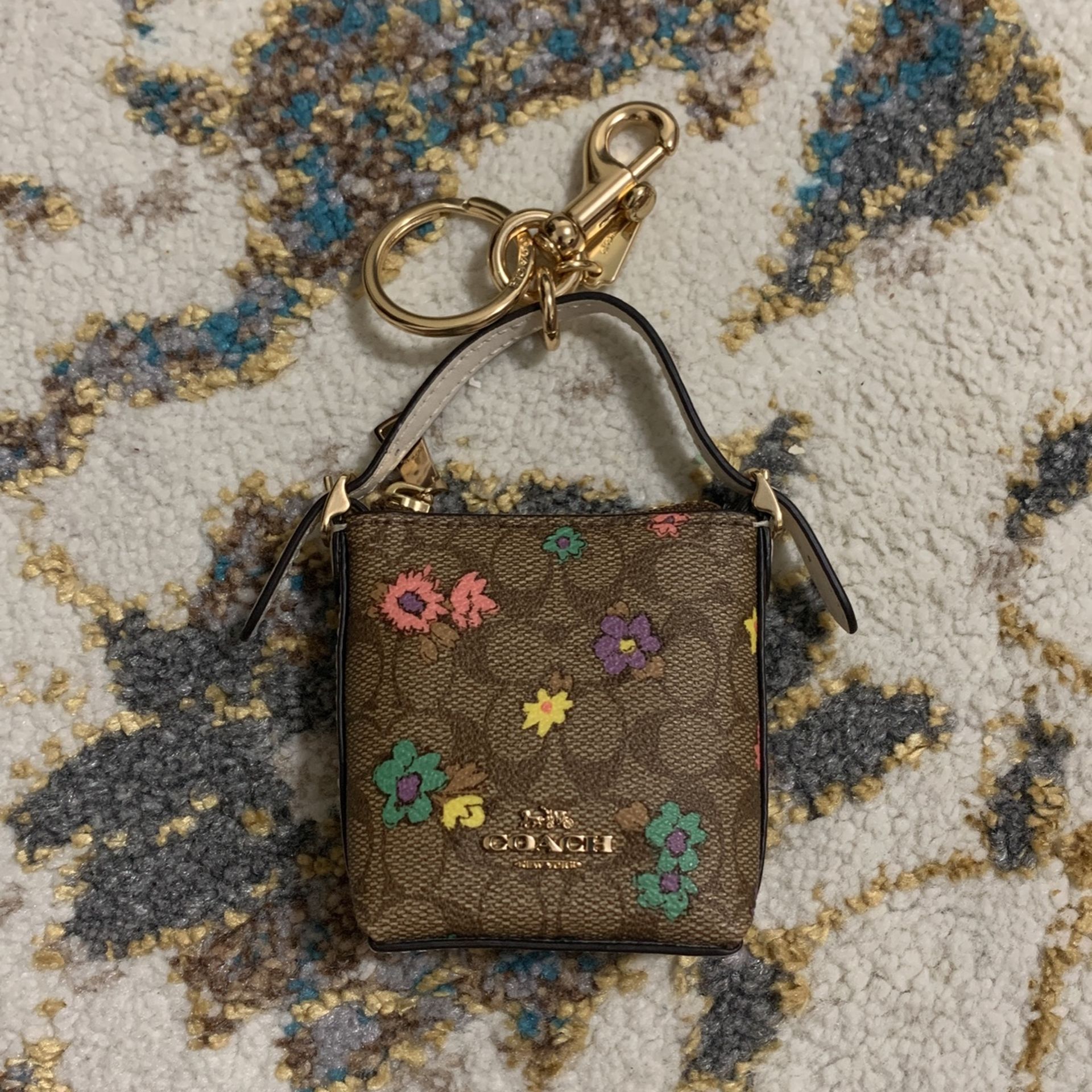Coach Keychain Bag Charm