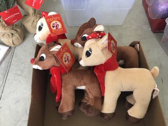 Rudolph and Clarice Brand New $16.99 Each