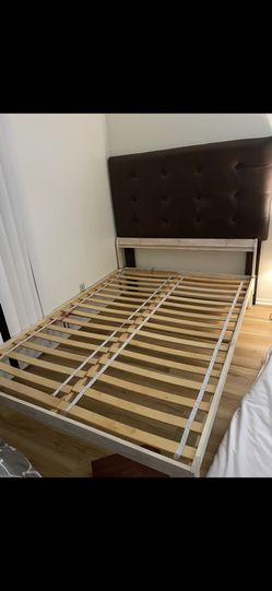 IKEA Full/Double Bed Frame With luroy Slats 