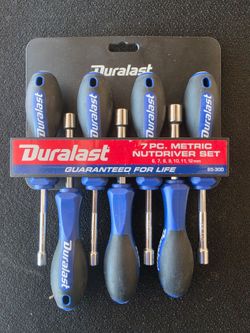 Duralast 7-Piece Metric Nutdriver Set