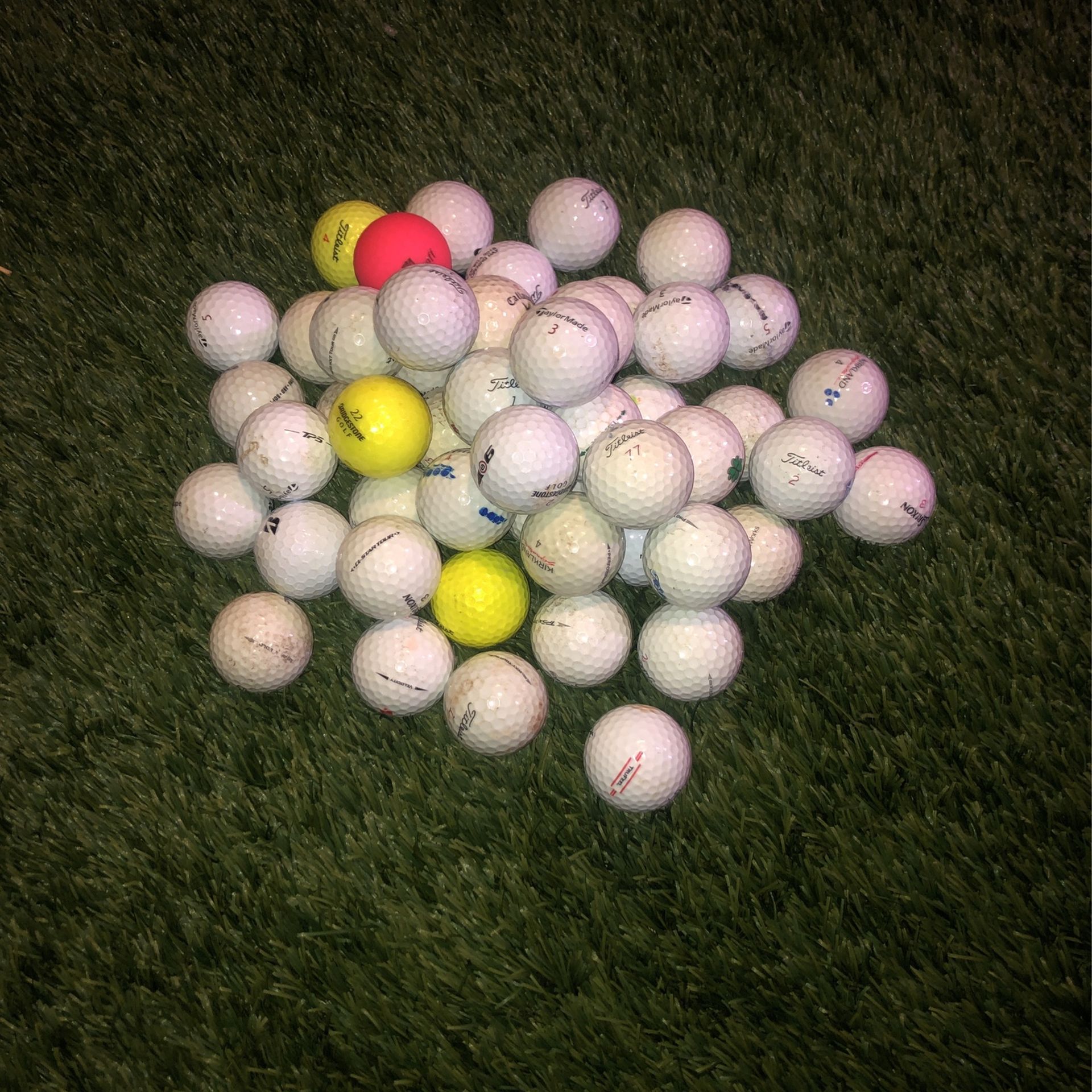 Golf Balls (50) Pick Up only !