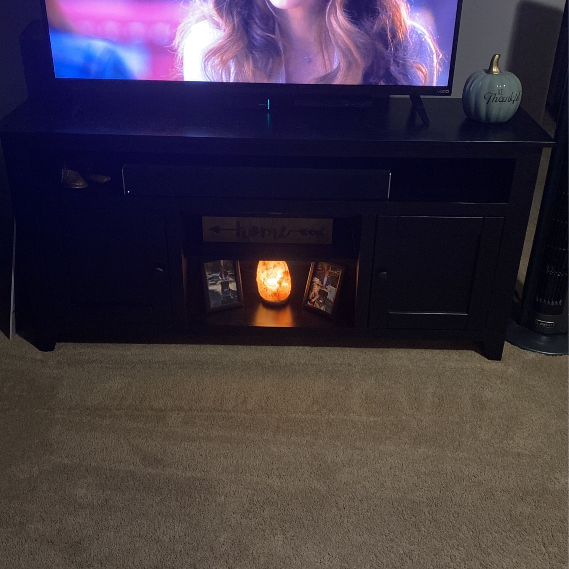 58in TV Console - Black