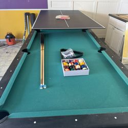 Billiards And Ping Pong Table (Pick Up Only) 