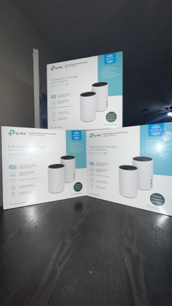 TP-Link Tri Band Wi-Fi 6 Mesh Router System | Deco W7200 (2-pack)