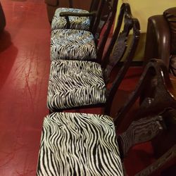 4 Cherry Oak Chairs Excellent Condition Can Deliver Okc Area 30