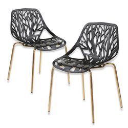 Velvet Dining Chairs Gold Legs $60 Each $199 Set of 4 New