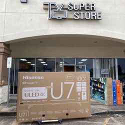 100”HISENSE ULED SMART TV MINI LED 