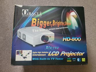 LCD Projector And Large Portable Screen