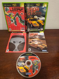 SEGA GT 2002 / Jet Set Radio Future; CIB - Both Manuals (Microsoft Xbox, 2002)