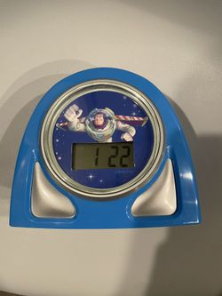 Disney/Pixar Toy Story Buzz Lightyear Glow in the Dark Cosmic Alarm Clock