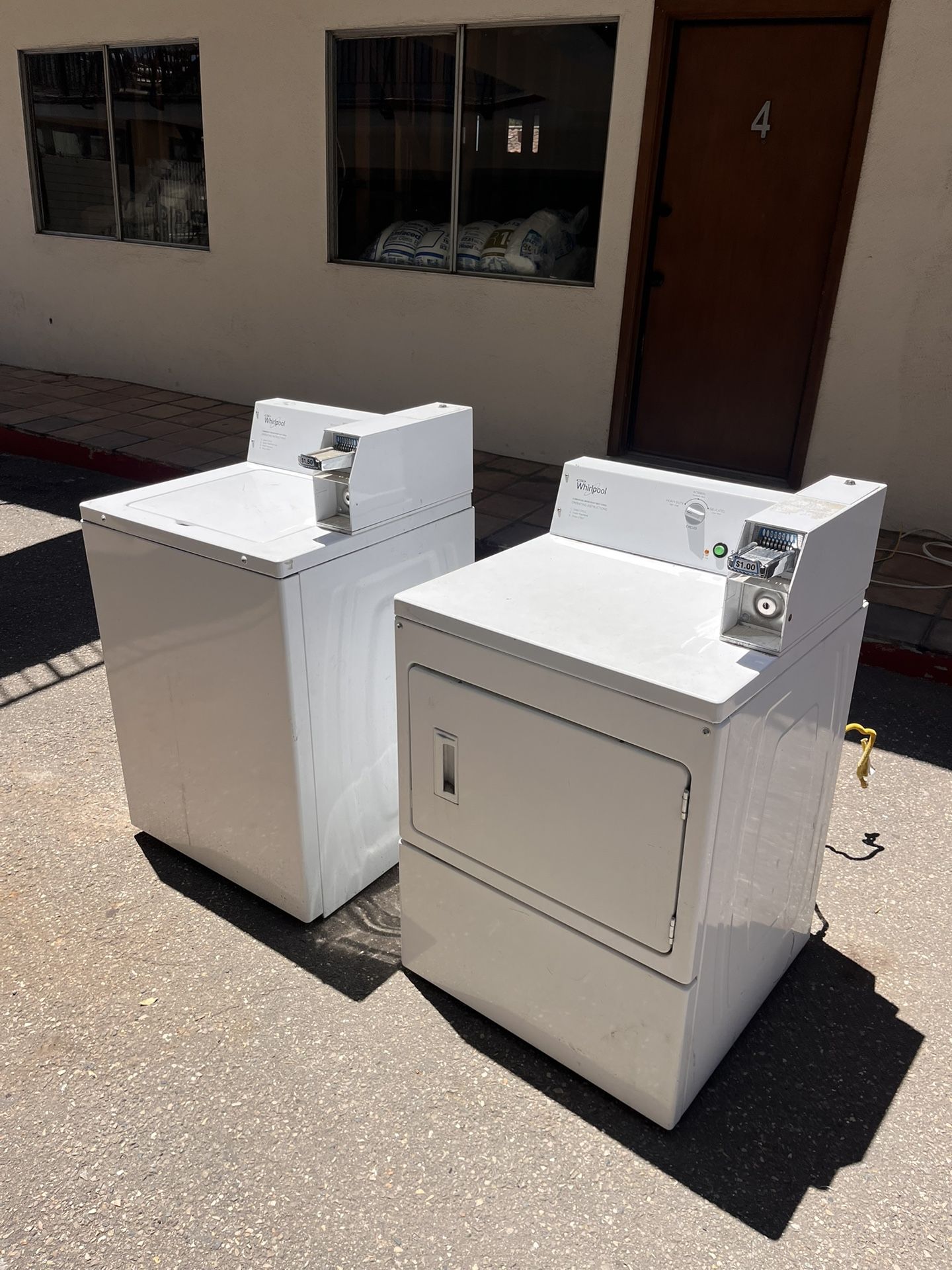 Coin Washer And Dryer