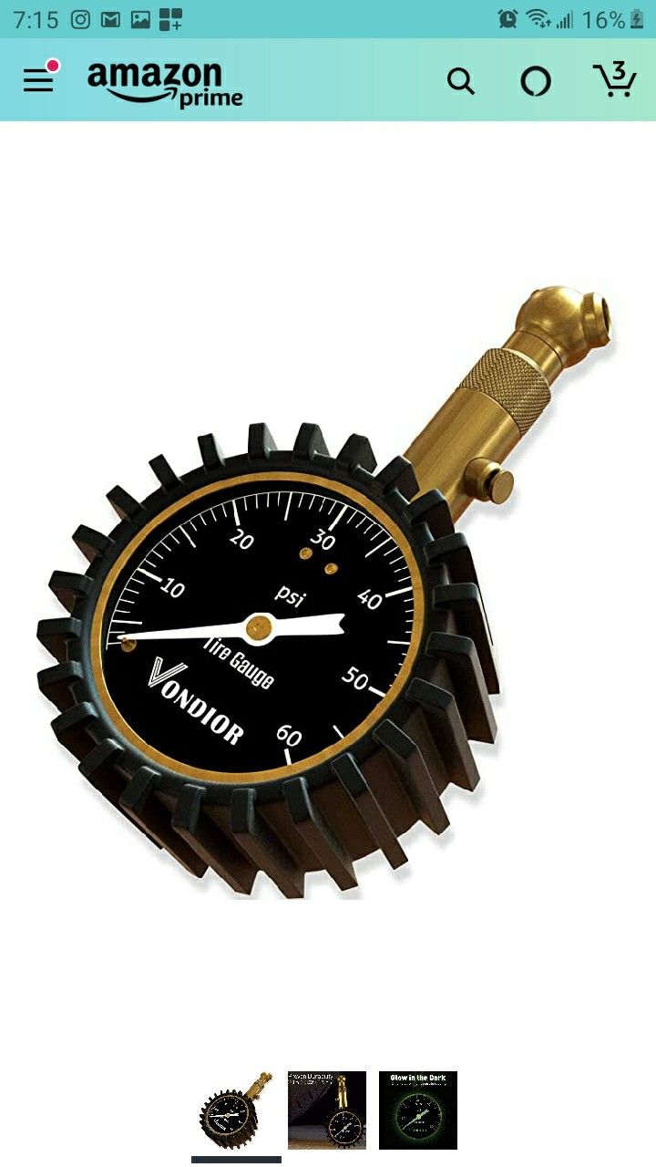 Tire presdure gauge