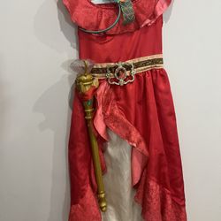 Disney Elena Of Avalar Dress, Septor, Headband & Bracelet