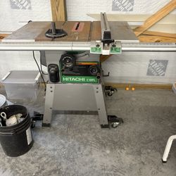 Hitachi Table Saw. 