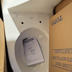 TOTO Eco UltraMax 12 in. Rough In One-Piece 1.28 GPF Single Flush Cefiontect Elongated Toilet in Cotton White, Seat Inlcuded