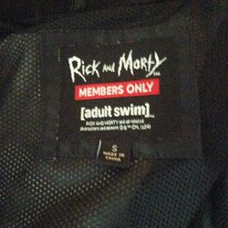Members Only Rick And Morty Bomber Jacket 