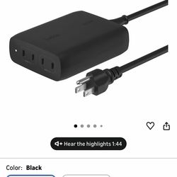 Brand new 200 watt 4 port Belkin charger