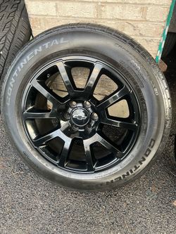 20” Silverado wheels and tires