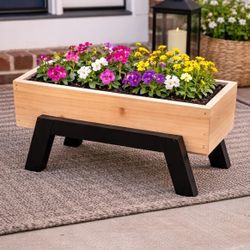  Cedar Planter With Stand