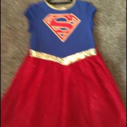 Girls Size 14/16 Superman Dress From Target