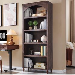 Tall Arched Bookcase x2