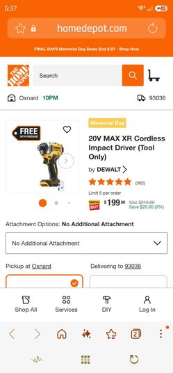 DeWalt 20v