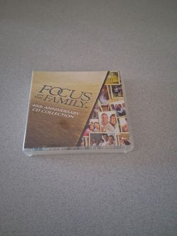 FOCUS ON THE FAMILY 40TH ANNIVERSARY CD COLLECTION NEW FACTORY SEALED
