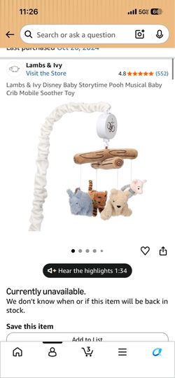 Winnie the Pooh mobile