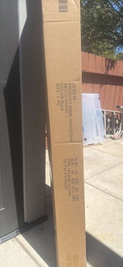 Brand new in box gaming desk