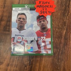 Xbox Madden 22