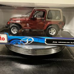 Scale Model Jeep Wrangler Sahara 