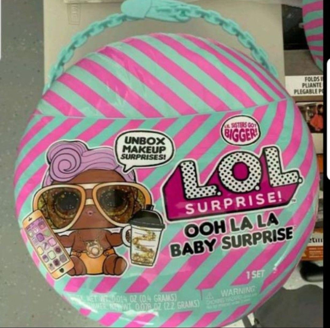L.O.L. Surprise! Ooh La La Baby Surprise Lil D.J. doll * Rare LOL dolls DJ