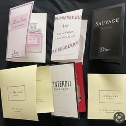 Dior Burberry Givenchy Sampler Set