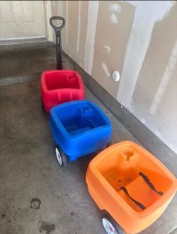 Kids 3 Cart Wagon