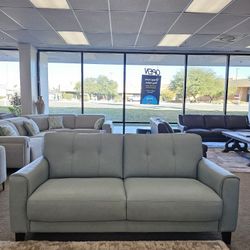100% Leather Sofa- Ashlinn 