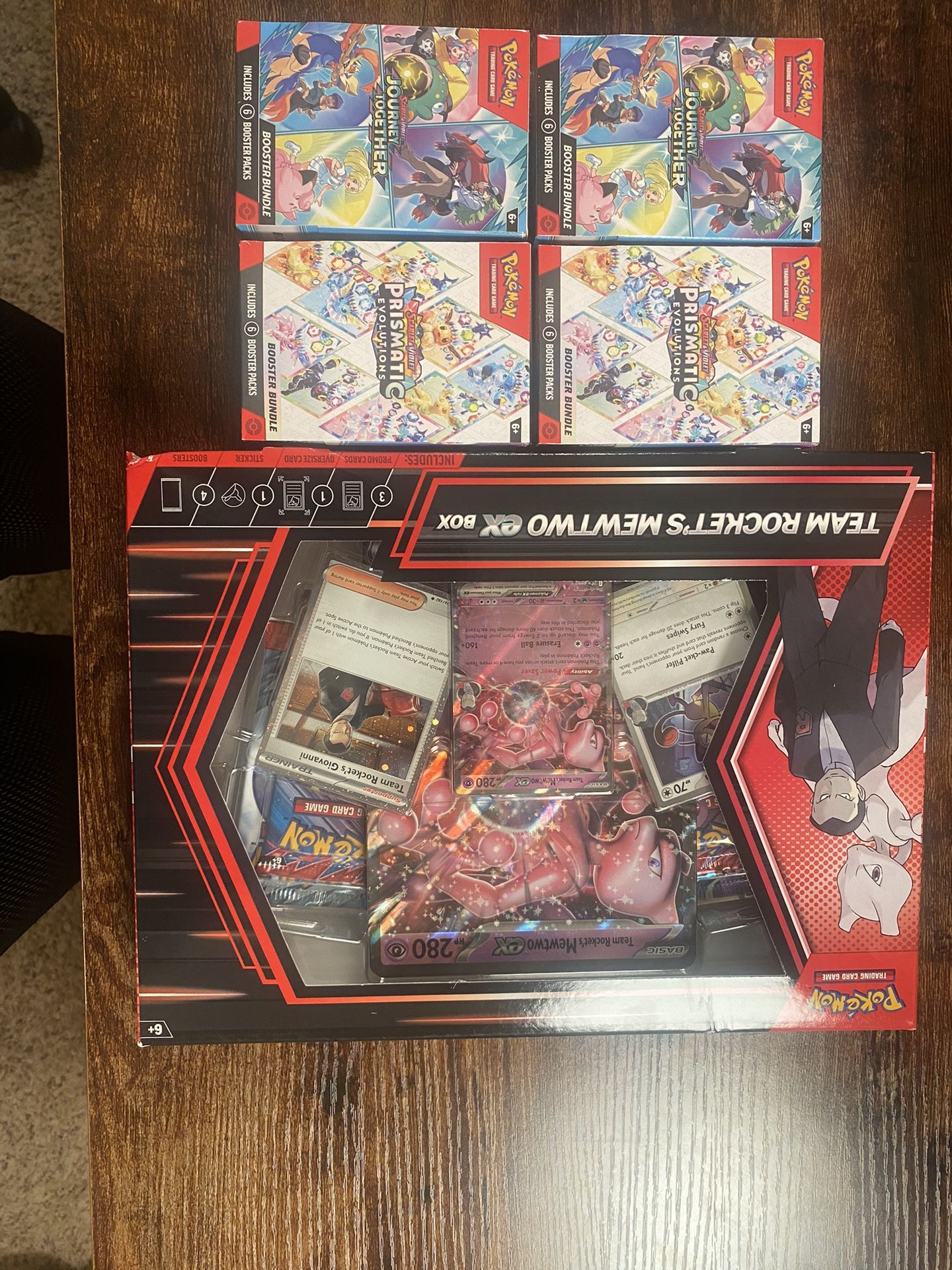 Prismatic Evolutions/ Journey Together Bundles