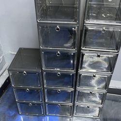 Clear Shoe Boxes