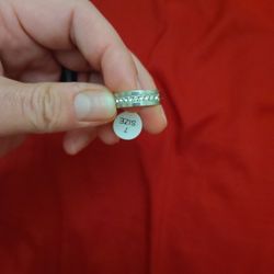 Size 7 Moissanite Ring For Sale