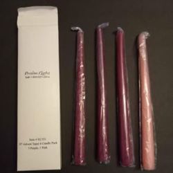 Advent Candle Set Tapers (Set of 4)