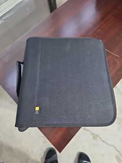 Case Logic CD/DVD case organizer.