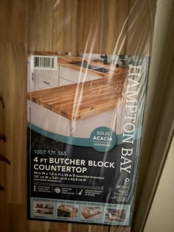 4ft-25in butcher block
