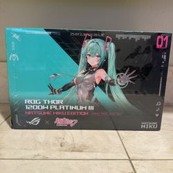 ASUS ROG Thor 1200W Platinum III Hatsune Miku Edition (80 PLUS Platinum Certified, ATX 3.1, GaN MOSF
