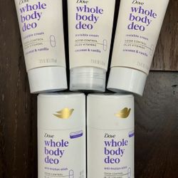 Dove whole Body Deodorant $5 Each