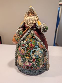 Christmas Decor Jim Short Heartwood Collection Santa