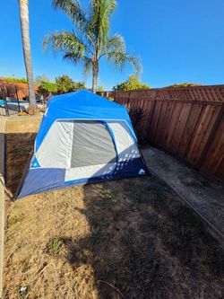 Ozark 8X7 4 Person TentWith Dome Light