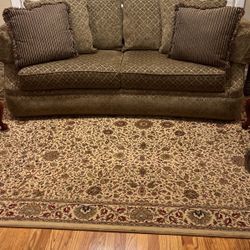 Custom Sofa - Brown and Tan